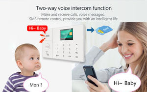 New <b>Alarm</b> Burglar System Wireless GSM for Home Security WiFi Wireless SOS One-click First Aid Smart Life App Control - Product Image 6