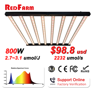 Redfarm High Yield Regulable 800W Full Spectrum LED Grow Light con <span class=keywords><strong>WiFi</strong></span> Bluetooth App Control para 5X5 Grow Area - Product Image 2