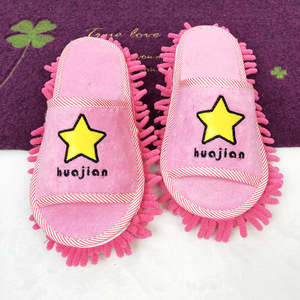 Chenille <strong>Cleaning</strong> <strong>Slippers</strong> for Lazy People Fun <strong>Slippers</strong> Mop Floor <strong>Slipper</strong> Slides Sandals - Product Image 5