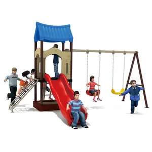 2024 Stock Available Garden Slide Kindergarten Children Playground Equipment Outdoor Kids Slide Swing