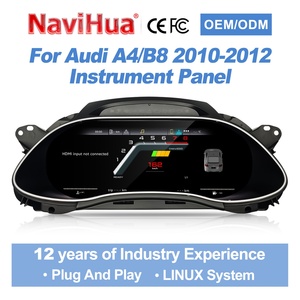 Nuevo Panel de Instrumentos Digital para Automóvil Navihua con Sistema Linux, Velocímetro Virtual, Pantalla LCD, Carplay para Audi A4 2010 2012 - Product Image 1
