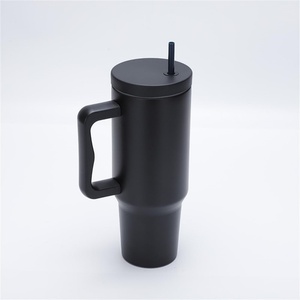 Upgraded <b>40oz</b> <b>Tumbler</b> <b>with</b> <b>Handle</b>, <b>Tumbler</b> <b>with</b> Lid and Straw Stainless Steel Double Wall Vacuum Insulated <b>40oz</b> <b>Tumbler</b> - Product Image 4