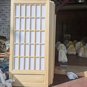 Portes coulissantes japonaises translucides chics pour la séparation des espaces de bureau à domicile - Product Image 4