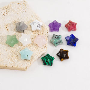 Abalorios de Piedra Natural en Forma de Estrella para Collares y Joyería - Product Image 1