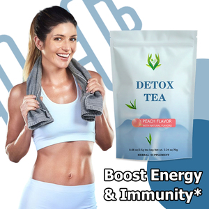 Peach Detox Tea Bags with Dandelion Leaf Boosts Energy Digestion Natural Cleanse Supports Weight Goals Peach Detox Tea - Product Image 4