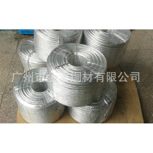 Cable de cobre estañado de 220V, funda de protección de Cable trenzado a tierra, malla plana, revestimiento de alambre de Metal extensible Flexible, trenzado desnudo - Product Image 3