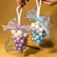 Handgemaakte druivenvormige zeep cadeauset: hele druivenclusters, langdurige geur, realistische fruitvorm, perfect voor thuisgebruik