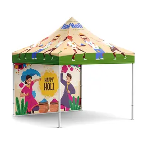 Waterproof And Fireproof Printing Pop Up 3x3 10x10 Gazebo outdoor canopy trade show tradeshow Tents for events