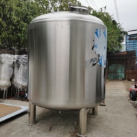 Réservoir d'eau de 5000L, matériaux d'isolation thermique personnalisés, réservoir de stockage d'eau chaude, réservoirs d'eau en acier inoxydable, prix