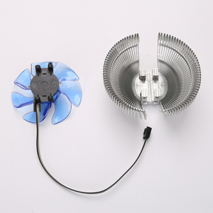 <b>Cpu</b> Cooler 120x120x25mm Blue Led Aluminum <b>Heatsink</b> 2800 Rpm Fluid Bearing 3pin 4pin For Processor Cooling - Product Image 4