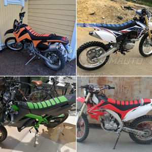 Funda de Asiento de Motocicleta de Goma Suave con Rayas Naranjas Antideslizantes para KTM 350 EXC-F/SX-F 50 SX 250 EXC-F 200/300 EXC 450/200SXF 250 - Product Image 2