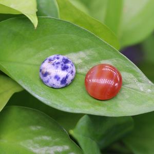 Cristallo di Agata Rotondo da 14mm, Pietra Semi-Preziosa Lucidata per Fai-da-Te, Materiale per Fermagli e Coroncine in Stile Antico - Product Image 3