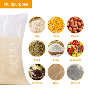 5KG 10KG petits sacs tissés en PP blanc vert <span class=keywords><strong>sac</strong></span> d'emballage Transparent pour <span class=keywords><strong>terreau</strong></span>, aliments pour animaux de compagnie - Product Image 5