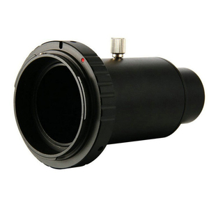 Adaptateur de caméra pour télescope entièrement métallique, anneau en T + adaptateur de montage pour télescope de 1,25 pouces + tube d'extension pour Nikon DSLR pour Canon EOS DSLR - Product Image 1