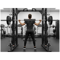 Vente chaude Gymnase Commercial Power Rack Force Station Multifonction Squat Rack Smith Machine