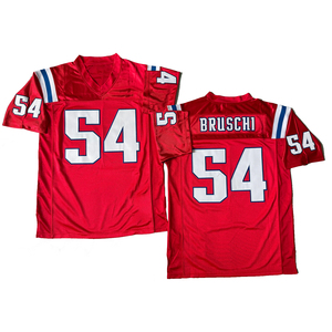 Maillot <span class=keywords><strong>de</strong></span> rugby vintage pour homme, style cousu, Bledsoe <span class=keywords><strong>Tom</strong></span> Brady Ty Law Curtis Martin Rodney Harrison Tedy Bruschi S - 3XL - Product Image 6