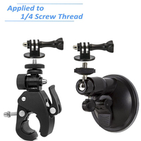 Adaptador de monópode de montaje de Cámara de Acción de trípode de plástico Compatible con GoPro Hero 5/4/3 +/3/2 SJ4000 para Xiaomi Yi 2 Stand Go Pro