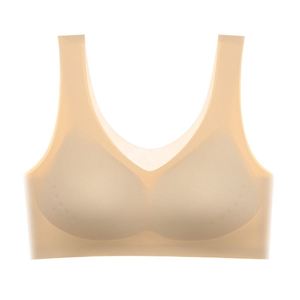 Sujetador push-up de talla grande con forma de calor de una pieza sin costuras japonés para mujer, anillo de acero sólido, accesorio deportivo estampado, sujetador de empuje de pecho - Product Image 5