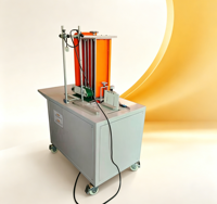 Machine de collage numérique automatique à angle droit avec engrenage pour la jonction des bords et la lamination des coins des feuilles de mousse EPE/XPE