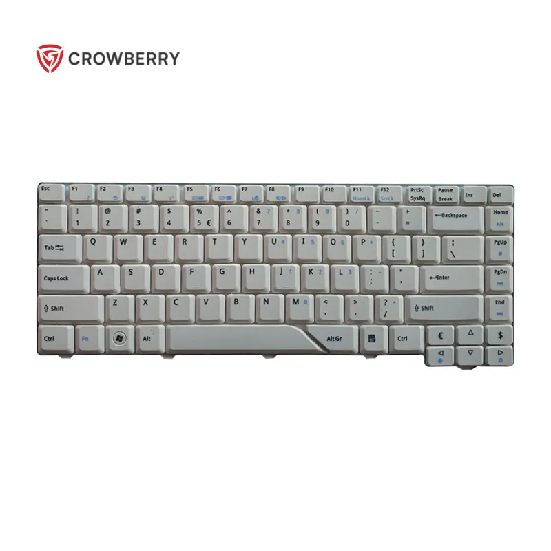 Blanco nos teclado para Acer Aspire 5520, 5710, 5720, 4320, 4310, 4315, 4510, 4710, 4210, 4220, 4520, 4720, 4920, 5220, 5310 teclado portátil RU