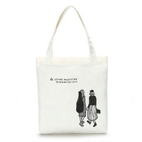 Sac fourre-tout personnalisé en coton polyester vert réutilisable avec logo imprimé, dessin animé, slogan, code QR, taille personnalisée, vierge