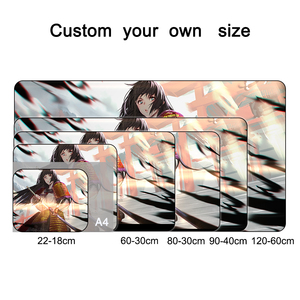 Alfombrilla de Ratón Personalizada XXL con Diseño de Anime, Resistente al Agua, de Goma, para Escritorio, Teclado de Computadora, Alfombrillas de Juego Grandes con Bordes Cosidos - Product Image 2