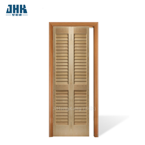 JHK-B07 Villa chinoise de haute qualité entrée avec porte battante en bois pliée avec <span class=keywords><strong>volets</strong></span> porte <span class=keywords><strong>composite</strong></span> bonne qualité - Product Image 1