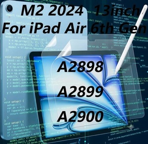 ฟิล์มกันรอยหน้าจอแบบ Paperfeel ใช้ได้กับ iPad Air 6th 13 นิ้ว 2024 M2 A2898 - Product Image 1
