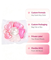 Capsules de lessive 6-en-1 parfumées aux fleurs, en vrac, fabrication OEM |   Capsules de parfum écologiques originales |   Lessive en poudre à marque privée