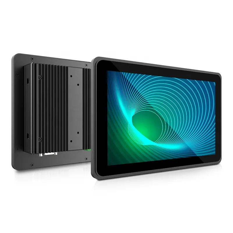 Usingwin Wifi hepsi bir dokunmatik ekran Android RJ45 endüstriyel Tablet bilgisayar 10.1 inç dört çekirdekli 8GB su geçirmez Usb IP65 İngilizce 1GB