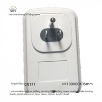 Boîtier de prise intelligente WIFI standard américain 100*60*35mm boîtier de capteur rideau coque à induction CN177