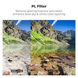 K&F Concept Set di 3 Filtri per Lenti Drone CPL ND8 ND16 Polarizzatore a Densità Neutra per DJI NEO, Set di Filtri ND e CPL Multistrato HD - Product Image 4
