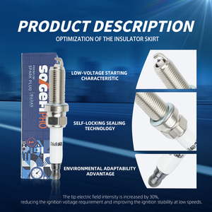 New bán buôn sogefi động cơ xe Iridium bugi cho Mercedes-Benz w204 OE 0041593903 với 1 năm bảo hành 14 Mét - Product Image 6