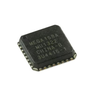 ไมโครคอนโทรลเลอร์ ATmega ไอซี 8 บิต 20MHz 16KB (8K X 16) แฟลช 32-VQFN (5x5) ATMEGA168A-MU - Product Image 1