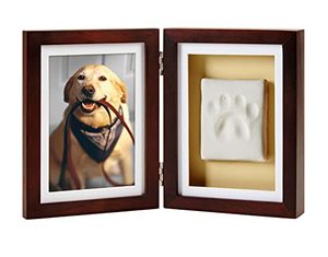 Caja de memoria para fotos de mascotas y kit de impresión para perros o gatos con estampado de pata de arcilla urna con estampado de pata para mascotas suministros conmemorativos para mascotas - Product Image 2