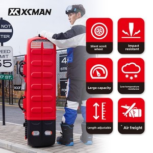 Étui rigide imperméable à roulettes pour snowboard/ <span class=keywords><strong>Ski</strong></span> avec protection anti-chute et anti-pression pour les voyages - Product Image 2