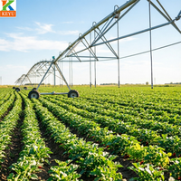 Système d'arrosage automatique pivotant central avec contrôle intelligent par minuterie pour l'utilisation sur de grandes surfaces agricoles