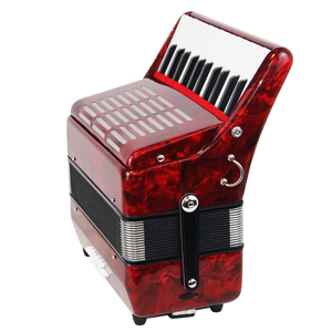 Accordéon Diatonique Professionnel d'Usine à 25 Touches et <span class=keywords><strong>12</strong></span> <span class=keywords><strong>Basses</strong></span> pour Débutants - Product Image 1