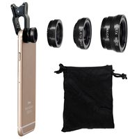 Objectifs pour smartphone, objectif macro pour téléphone portable, objectif micro-caméra, objectif fisheye en plastique et objectifs zoom pour téléphones portables