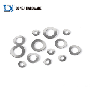น็อตสแตนเลส DongJi Din582 แบบมีร่องกลมพร้อมตัวล็อค แหวนสปริงแบบมีร่องกลม น็อต สลักเกลียว - Product Image 1