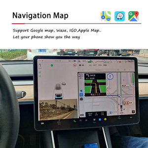 אפס עיכוב תפוח אלחוטי תפוח עץ & מודול מתאם אוטומטי אנדרואיד עבור דגם Tsla מודל 3 לוח המחוונים y שדרוג מצלמה - Product Image 2