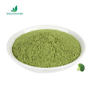 Fabriklieferung Hochwertiges Reines Natürliches Lebensmittelqualität Gefriergetrocknetes Brokkoli-Pulver in Fässern - Product Image 3