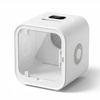 Séchoir à poils d'animaux intelligent à commande numérique, grande capacité, 220V, séchage rapide domestique, vitesse du vent constante