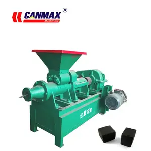 New Design Biomass Sawdust Cutting Wood For Sale Canmax Manufacturer Coal Charcoal Briquette Machine