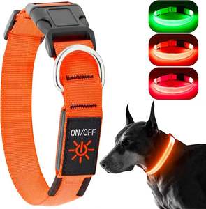Cheapest Door to Door Air Freight Anazon Fba Cost Led <b>Dog</b> Collar with air Tag <b>Dog</b> Collar with <b>Light</b> <b>Dog</b> Collar with Usb c Led - Product Image 3