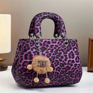 Mini Totes Trendy Leopard Crossbody Sling Bag Waterproof PU Handbags for Women - Product Image 5