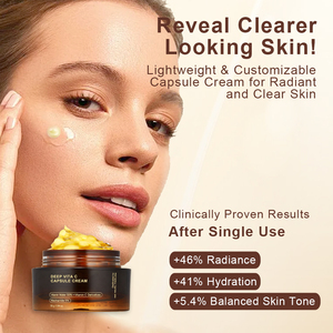 Crème éclaircissante pour le visage à l'arbutine organique, au glutathion et au collagène, réparation, éclaircissement, hydratation profonde, vitamine - Product Image 3