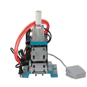 Dénudeur de câble de cuivre de type verticale, semi-automatique, dénudeur de fil <span class=keywords><strong>pneumatique</strong></span>, Machine à torsader - Product Image 1