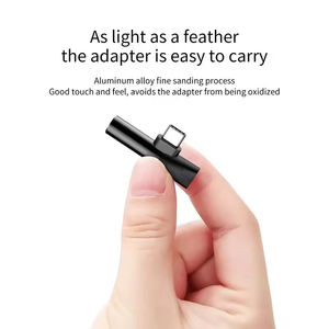 <span class=keywords><strong>Baseus</strong></span>-Câble audio L41 Type-C vers prise 3.5mm, adaptateur répartiteur d'écouteurs pour Xiaomi Huawei, chargeur <span class=keywords><strong>USB</strong></span> C, adaptateurs de connecteurs auxiliaires - Product Image 4