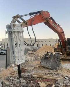 Martello idraulico di estrazione mineraria della macchina della costruzione di servizio dell'oem per l'escavatore da 20 tonnellate - Product Image 5